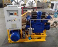 Безмасляный поршневой дожимной компрессор (бустер) Enger NSW-6.0/10-40 OFD VSD