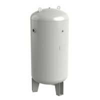 Ресивер вертикальный DNT РВ 750-13.800-3 (из нержавеющей стали)