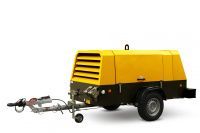 Винтовой компрессор Atmos PDH 76-12 (на шасси, рег. высота, без тормозов)