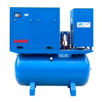 Винтовой компрессор KraftMachine КМ11-8пВ-500/О