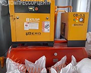 Винтовой компрессор "Berg" ВК-5,5РО-500/8 для ИП Богданов