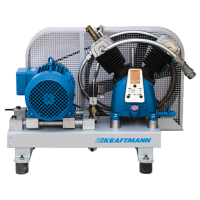 Компрессор поршневой дожимной (бустер) KRAFTMANN 2-42-74 (590 л мин)