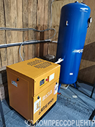 Винтовой компрессор "Berg" ВК-7.5/8 Е  для ООО "ТехСила"